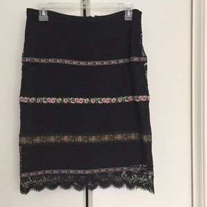 ❤️In perfect condition. Nanette Lepore lace skirt